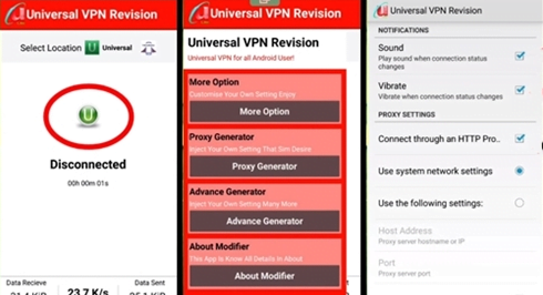 Download Universal VPN Revision Apkaaww