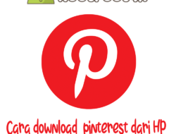 Cara download gambar di pinterest dari HP111