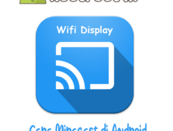 cara miracast android