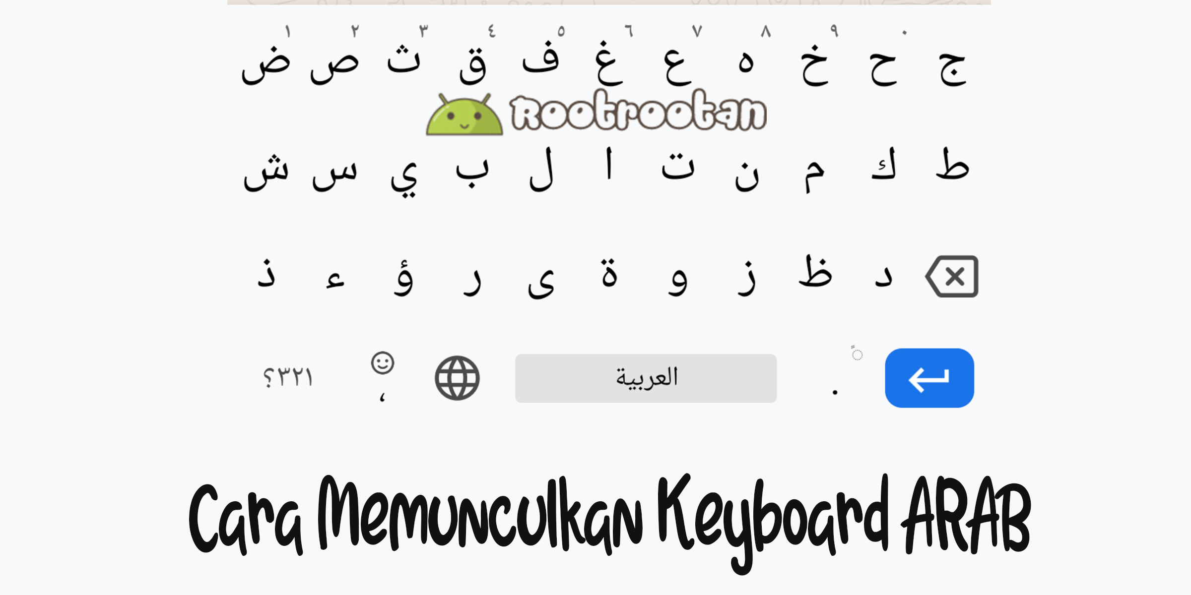 keyboard arab