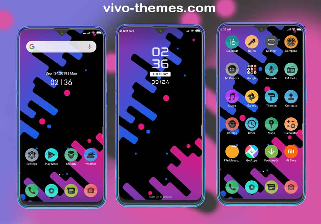 Aurora Theme For Vivo Android Smartphones