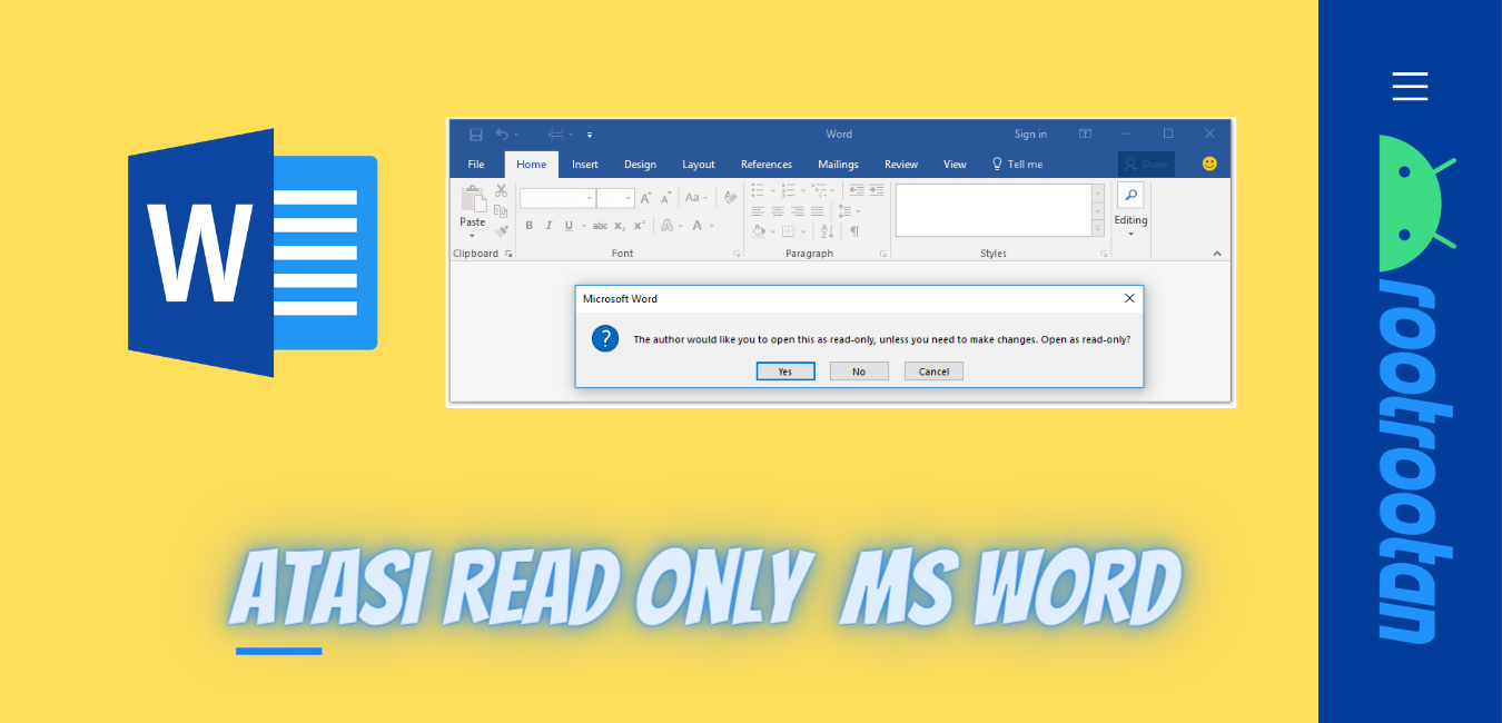 Read Only ms Word