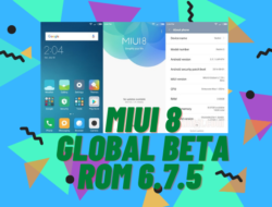 MIUI 8 Global Beta ROM 6.7.5