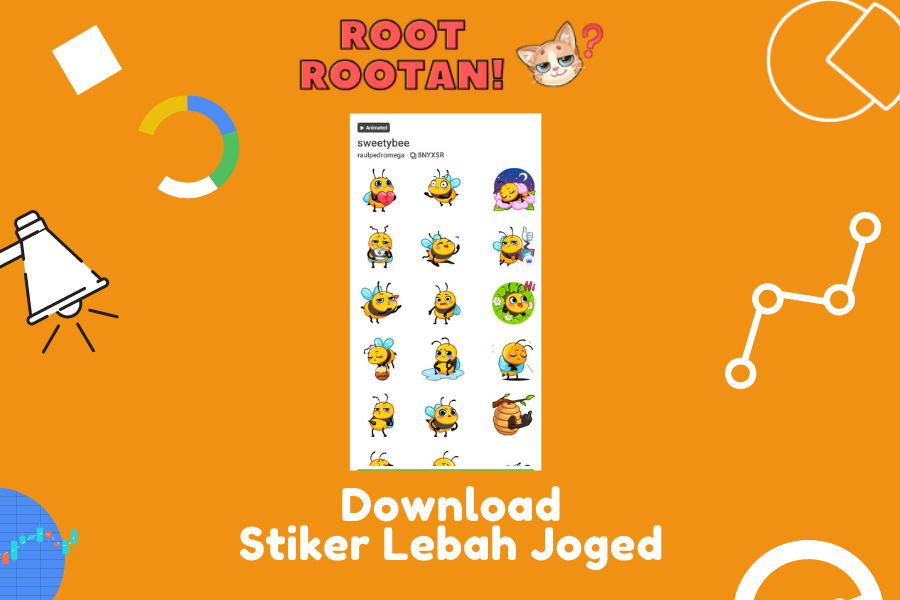 Download Stiker Lebah Joged untuk Whatsapp (1)