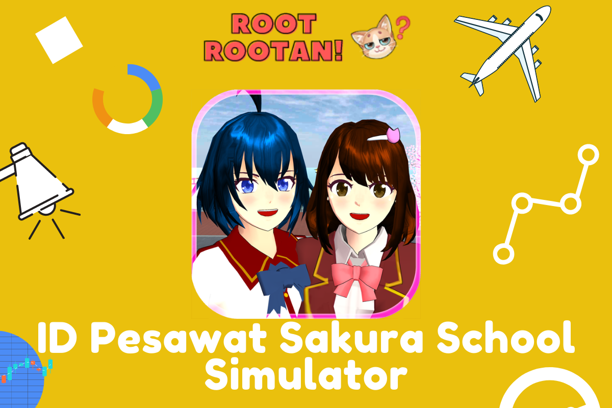 ID Pesawat Sakura School Simulator