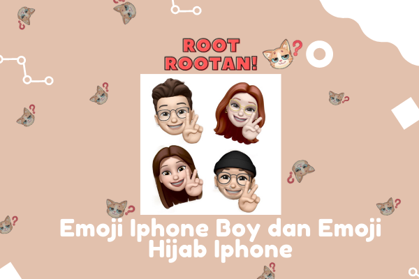 Emoji Iphone Boy dan Emoji Hijab Iphone, Begini Cara Menggunakannya