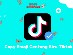 Copy Emoji Centang Biru Tiktok