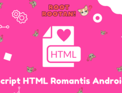 Script HTML Romantis Android