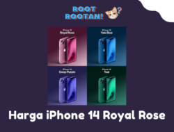 Harga iPhone 14 Royal Rose