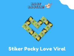 Stiker Pocky Love Viral